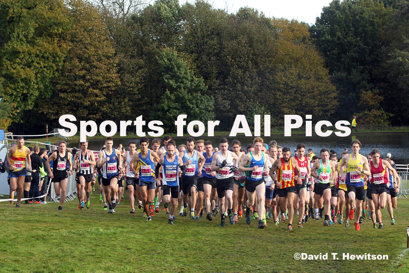 Senior men, National Cross Country Relay Champs., Berry Hill Park, Mansfield.  Photo: David T. Hewitson/Sports for All Pics